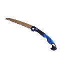 SERRUCHO PLEGABLE CON HOJA DE ACERO SK5 DE 24 CM LARGO - PROFESIONAL