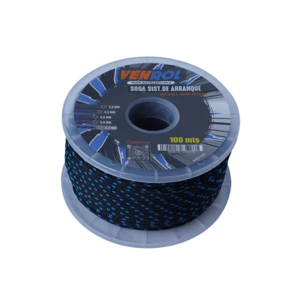 [VR-SOG-3,5] SOGA SIST ARRANQUE 3.5 MM - 100 MT