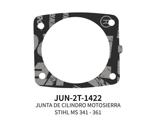 [JUN-2T-1422] JUNTA DE CILINDRO MOTOSIERRA STHIL MS 341 - 361 X 5 UN.