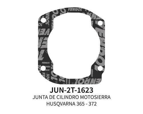 [JUN-2T-1623] JUNTA DE CILINDRO MOTOSIERRA HUSQVARNA 365 - 372 X 5 UN.