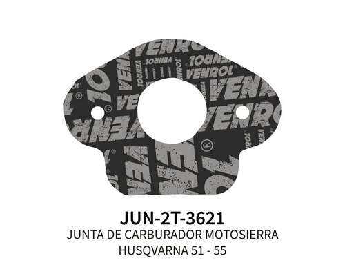 [JUN-2T-3621] JUNTA DE CARBURADOR MOTOSIERRA HUSQVARNA 51 - 55 X 5 UN.