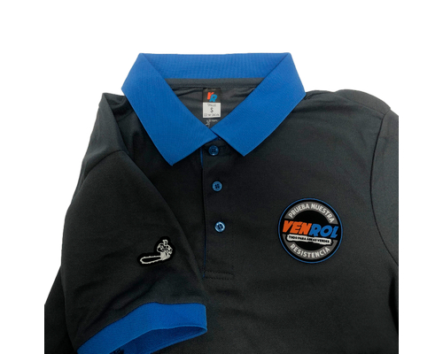 [REM-PIQ-PVC-S] REMERA VENROL PIQUE LOGO PVC (S)